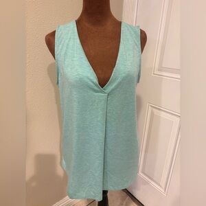 Tommy Bahama Light Blue V-Neck Tank Top